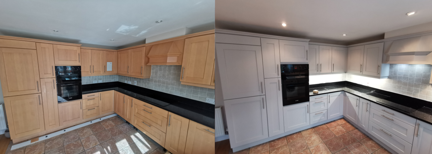 Kitchen Cupboard Respray Specialists Gallery - Spray Elite Kitchen